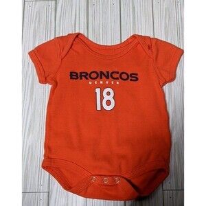 Denver Bronco's Manning 18 Size 0/3M‎ (G12)